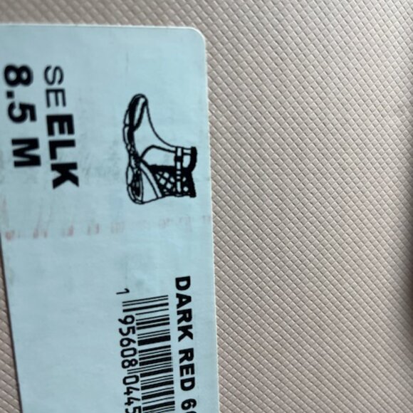 Easy Spirit Side Zip Boots 8.5M  New Red - Picture 4 of 5